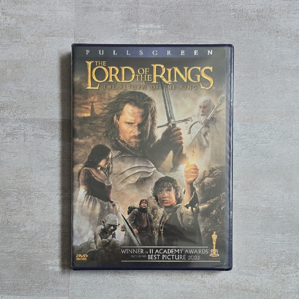 NEW ​The Lord of the Rings: The Return of the King DVD Full Screen 2-Disc Set